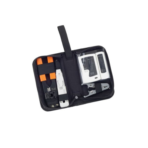 EQUIP KIT FERRAMENTAS C/TESTADOR ALICATE E FERRAMENTA DE IMPACTO