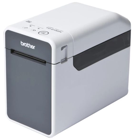 Impressora de etiquetas Brother TD-2135N térmico direto Rolo (6,3 cm) 300 ppp até 152.4 mm/ s USB 2.0, LAN, serial, host USB