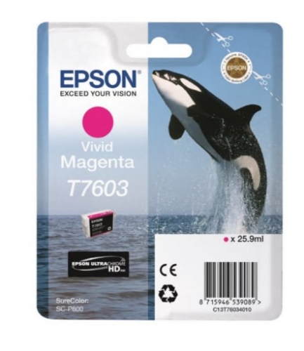 Tinteiro Epson T7603 25.9 ml magenta vivo original , C13T76034N10