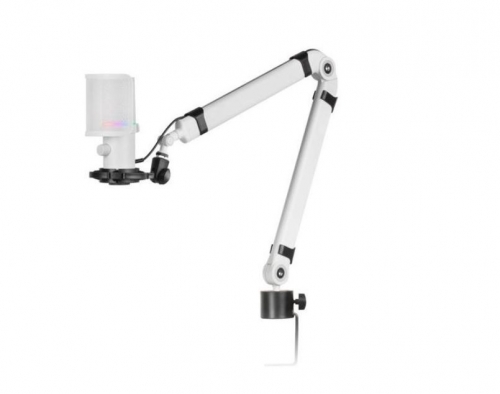 Mars Gaming Microfone MMIC-XTW ARGB USB Branco