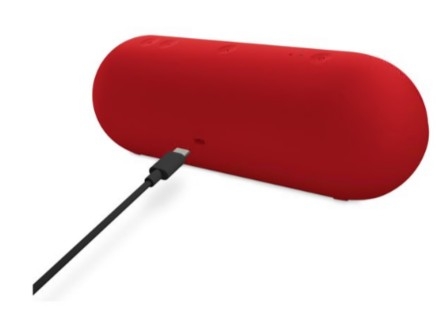Colunas Som Beats Pill utilização portátil sem fios Bluetooth vermelho