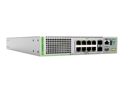 Switch de Rede Allied Telesis L3 STACK SWITCH 8X100M/1/2.5/5G POE++ 2X SFP+ PORTS EU POWER
