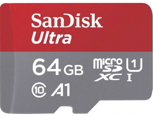 Cartão de memória flash 64 GB SanDisk Ultra adaptador microSDXC para SD Incluído , SDSQUAB-064G-GN6TA