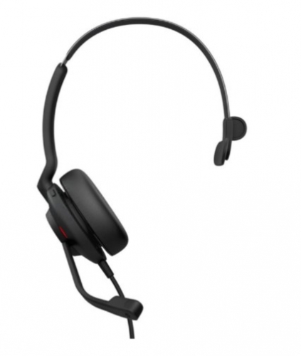 Auscultadores Jabra Evolve2 30 SE MS Mono com cabo USB-A isolamento de ruído Certificado para Microsoft Teams, 23189-899-979
