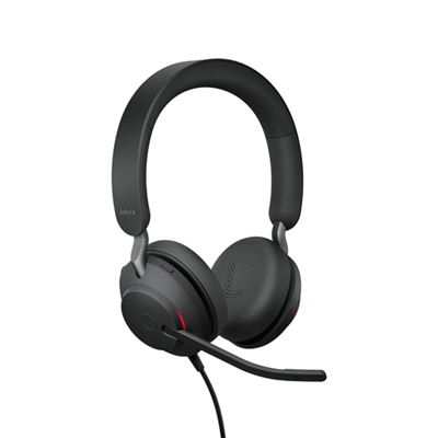 Auscultadores Jabra Evolve2 40 SE Preto