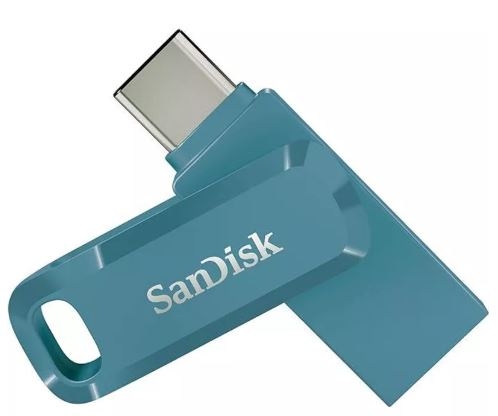 Memória Usb SanDisk Ultra Dual Drive Go USB 64GB Azul