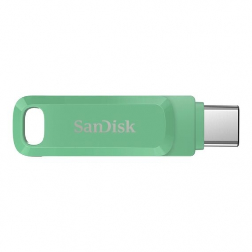 SanDisk Ultra Dual Drive Go - Pen drive USB - 64 GB - USB 3.2 Gen 1 / USB-C - verde absinto
