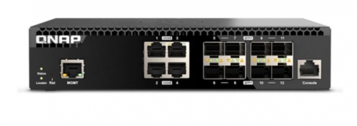 Switch de Rede 12 portas QNAP QSW-M3212R-8S4T