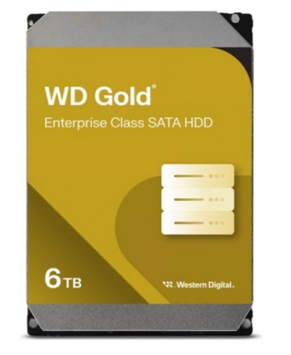 Disco HDD WD Gold WD6004FRYZ Enterprise 6 TB 3.5" SATA 6Gb/s 7200 rpm buffer: 256 MB