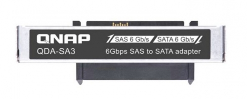 Adaptador de interface 2.5" SATA 6Gb/s SAS 6Gb/s (pacote de 4) QNAP QDA-SA3-4PCS