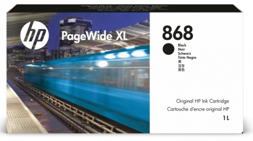 Tinteiro HP 868 XL  1 L preto original PageWide