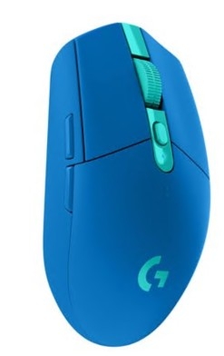 Rato Logitech G G305 óptico 6 botões sem fios 2.4 GHz receptor sem fio USB azul, 910-006015