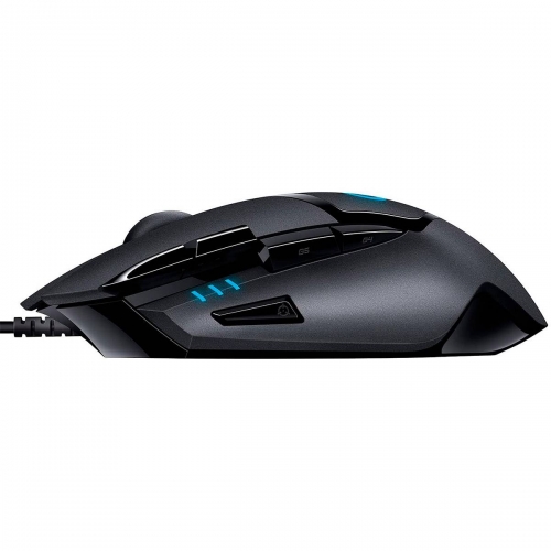 Rato Óptico Logitech G402 Hyperion Fury FPS Gaming 4000DPI Preto , 910-004068