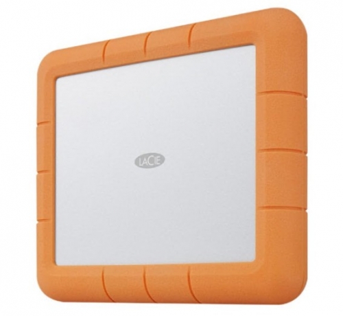 Matriz de disco LaCie STHT8000800 8 TB 2 baias HDD 4 TB x 2 USB 3.1 (externo)