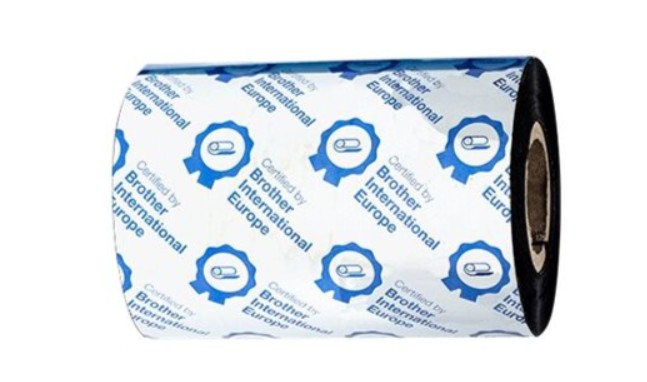 Fita de Impressão Brother Premium Preto – 80 mm × 300 m, Rolo para Impressoras de Etiquetas, Pack 12 Unidades – BRP1D300080