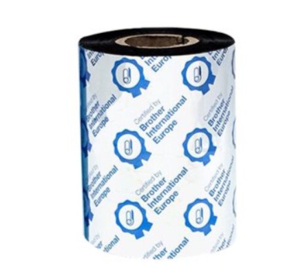 Fita de Impressão Brother Premium Preto – 80 mm × 300 m, Rolo para Impressoras de Etiquetas, Pack 12 Unidades – BRP1D300080