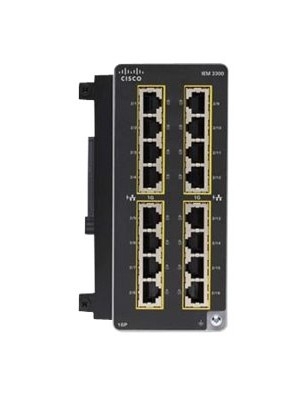 Módulo de expansão Gigabit Ethernet (PoE+) x 16 Cisco IEM-3300-16P=