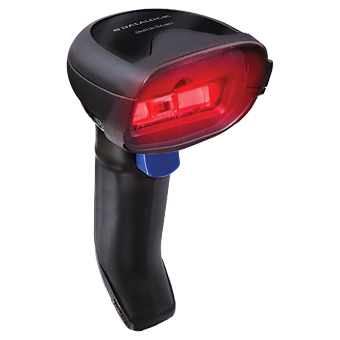Scanner Datalogic QuickScan QD2220, Kit, Linear Imager, Interface USB, Preto ,c/ cabo e suporte