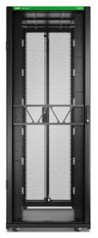 Armário APC NetShelter SX Gen 2 1991 H x 750W x 1200D mm, com Laterais para chão preto 42U 19" Compatível com TAA, AR3350B2