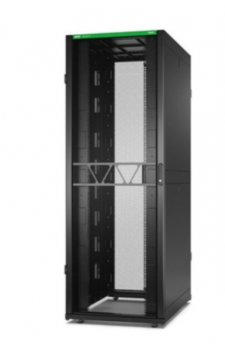 Bastidor preto 48U 19" Compatível com TAA APC AR3387B2