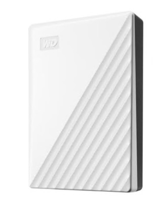 Disco WD My Passport WDBR9S0060BWT encriptado 6 TB externo USB 3.2 Gen 1 256-bits AES branco