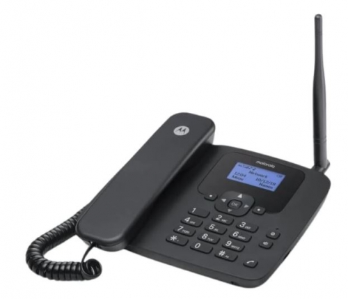 Telefone Fixo MOTOROLA - Preto | 107FW410L