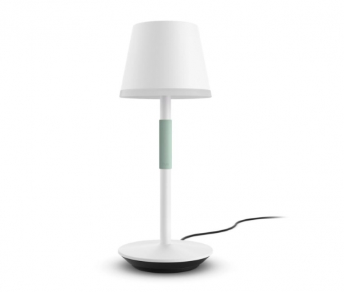 Candeeiro de mesa portátil Hue Go Branco