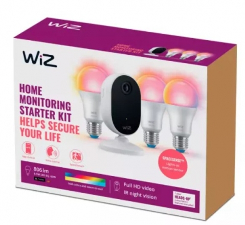 Kit de iluminação inteligente Self-Monitoring Starter kit WiZ EU