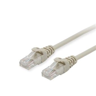 Cabo de Rede Equip CHICOTE CAT6 U/UTP DE 1.5M BEGE