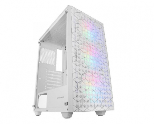 Caixa MARS GAMING MC-MAG, ATX PC , DOUBLE MAGNETIC ANTI-DUST TOP   FRONT MESH, Branco