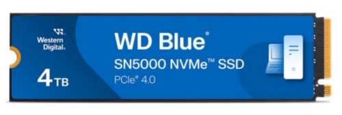 Disco WD Blue SN5000 WDS400T4B0E-00BKY0 SSD 4TB interno M.2 2280 PCIe 4.0 x4 (NVMe)