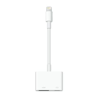 Hub de Interface Apple LIGHTNING DIGITAL AV ADAPTER-ZML Branco