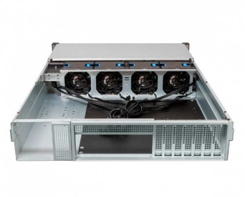 Caixa Server PRO Rack 2U HSW4208, 8 HDD 2.5"/3.5" Hot Swap admite Fonte redundante
