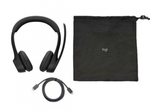 Auscultadores Logitech Zone 305 bluetooth sem fios isolamento de ruído, 981-001458