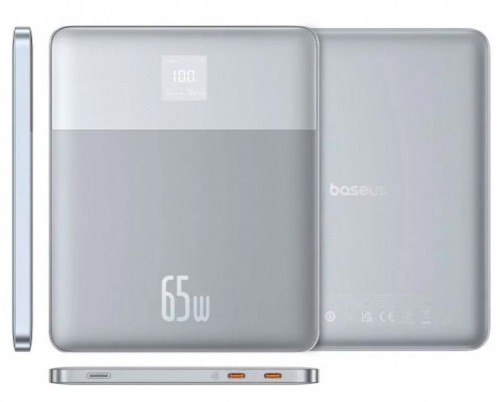 Powerbank Baseus Blade 2 12000mAh 65W Prateada
