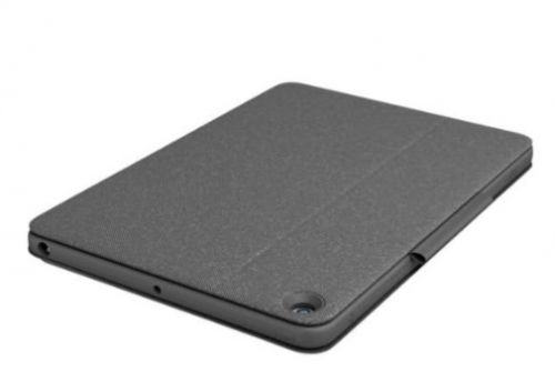 Teclado Logitech Combo Touch trackpad retroiluminação Apple Smart connector QWERTY Reino Unido cinzento oxford, 920-011441