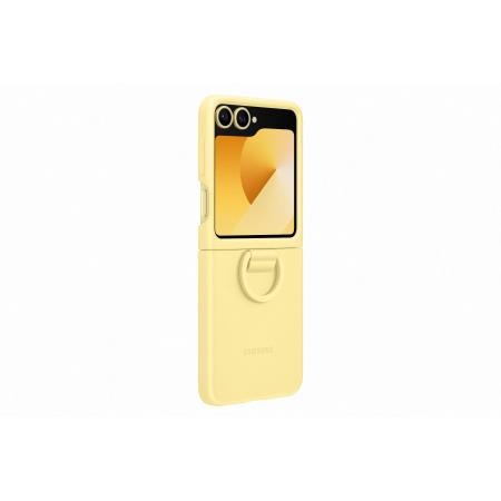 SAMSUNG - Capa de Silicone com Anel Flip6 Amarelo EF-PF741TYEGWW