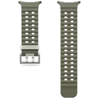 Bracelete Samsung Desportiva para Galaxy Watch Ultra Verde Escuro ET-SNL70MKEGEU