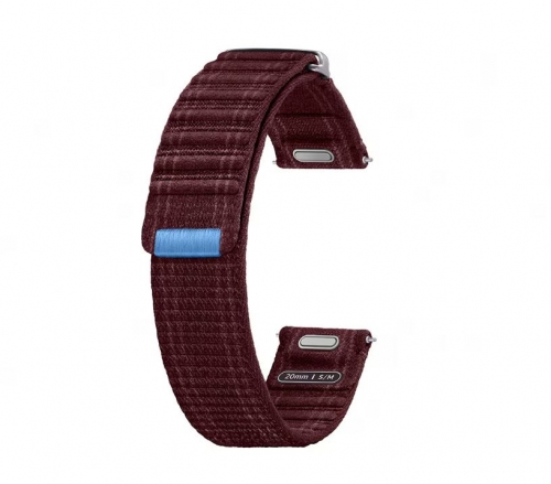 Bracelete de Tecido (S/M) para Samsung Galaxy Watch7 - Vermelho