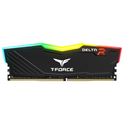 Memória Dimm Team Group T-Force DELTA RGB 16GB DDR4 3600Ghz CL18 Preto