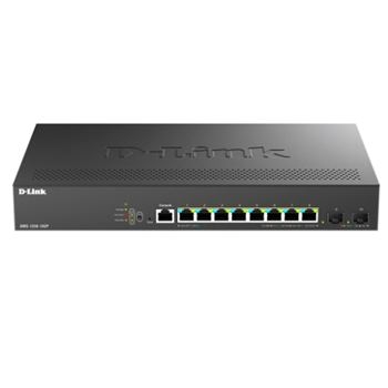 D-LINK SWITCH 8 PORTAS POE MULTI GIGABIT SMART MANAGED +2 X SFP+