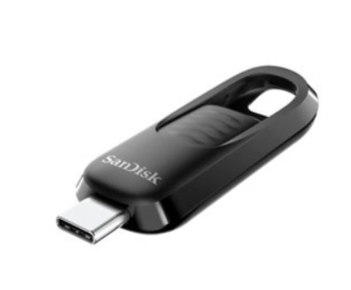 Drive flash USB SanDisk Ultra Slider SDCZ480-512G-G46 - 512 GB USB-C 3.2 Gen 1 preto