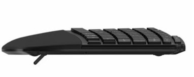 Teclado Kensington Pro Fit Ergo KB675 EQ recarregável TKL  2.4 GHz, Bluetooth QWERTY Espanhol preto, K75491ES