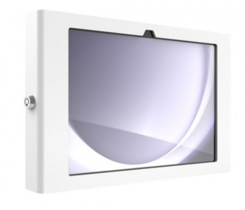 Cobertura para tablet Compulocks Galaxy Tab A9+ Apex Enclosure Wall Mount bloqueável moldura metálica branco , 11GAPX9W