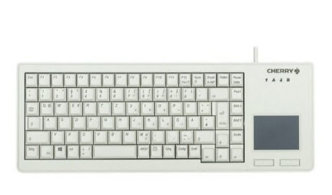 Teclado CHERRY XS G84-5500 USB Espanhol cinza claro