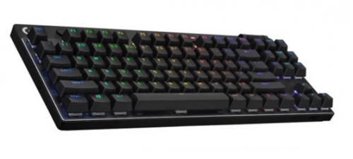 Teclado Logitech G PRO X TKL Gaming Bluetooth QWERTY Padrão internacional americano interruptor: Tactile preto, 920-012136