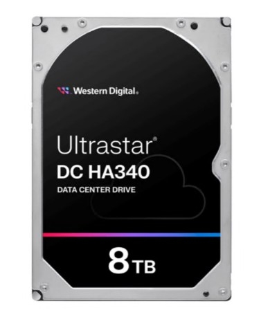 Disco WD Ultrastar DC HA340 WUS721208BLE6L4 Centro de Dados 8TB 3.5" SATA 6Gb/s 7200 rpm buffer: 256 MB