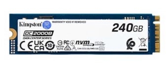 Disco Kingston Data Center DC2000B SSD Enterprise 240GB M.2 2280 PCIe 4.0 x4 (NVMe), SEDC2000BM8/240