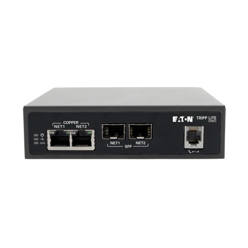Servidor de console de 8 portas da série Tripp Lite com modem integrado, NIC GbE duplo, Flash de 4 Gb e SFP duplo