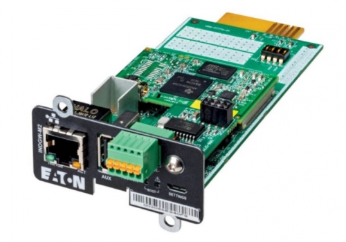 Adaptador de gestão remota Mini Slot Eaton Cybersecure Gigabit Card for UPS and PDU, UL 2900-1 and IEC 62443-4-2 Certified , INDGW-M2